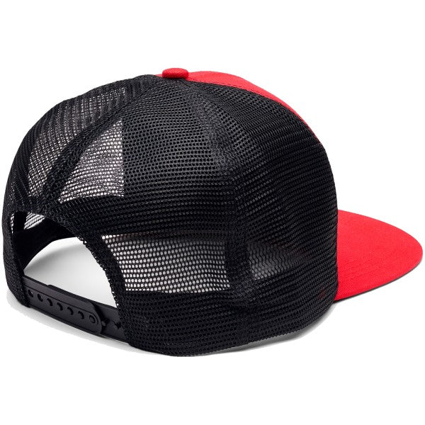 Casquette Game On Trucker Rouge de dos