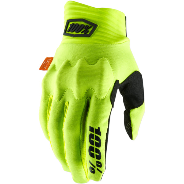 Gants de Motocross Cognito D30 100% jaune et noir