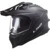 Casque de Moto Aventure Explorer Composite Noir Mat incliné de droite