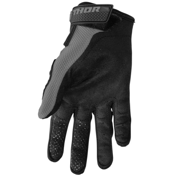 Gants de Motocross Sector gris blanc, arrière