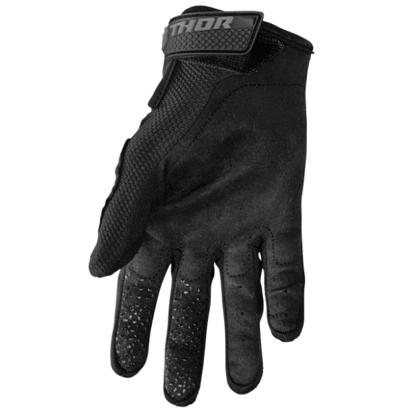 Gants de Motocross Sector noir gris, arrière