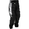 Pantalon de Motocross Kinetic Junior/Fly/noir gris, de profil