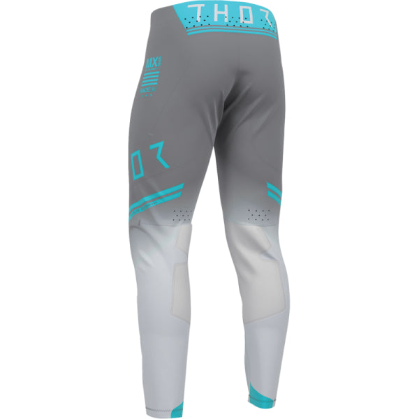 Pantalon de Motocross Sportmode Geo Thor Gris, de dos