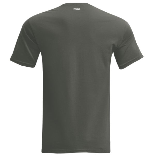 T-Shirt Cablier gris, de dos