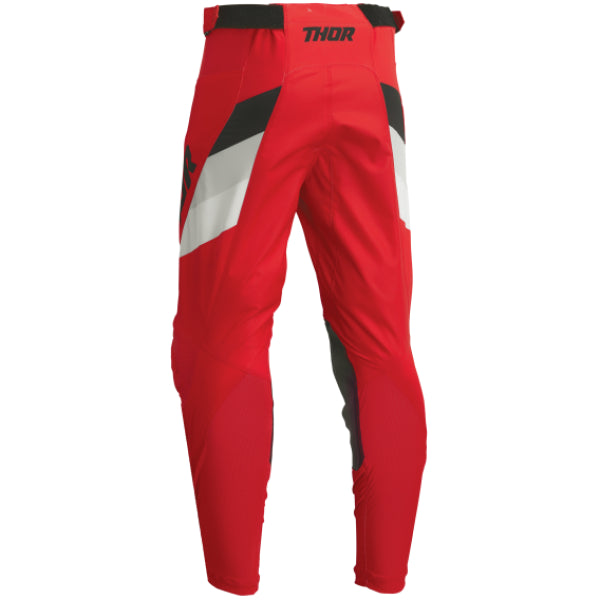 Pantalon de Motocross Pulse Tactic Junior rouge, arrière