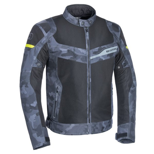 Manteau de Moto Dakar D2D Air Ms|  Gris Camo, de  face