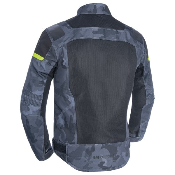 Manteau de Moto Dakar D2D Air Ms| Gris Camo, de  dos