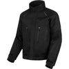 Manteau de Motoneige Team FX noir, de face