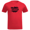 T-Shirt Aerosol Junior rouge, en face