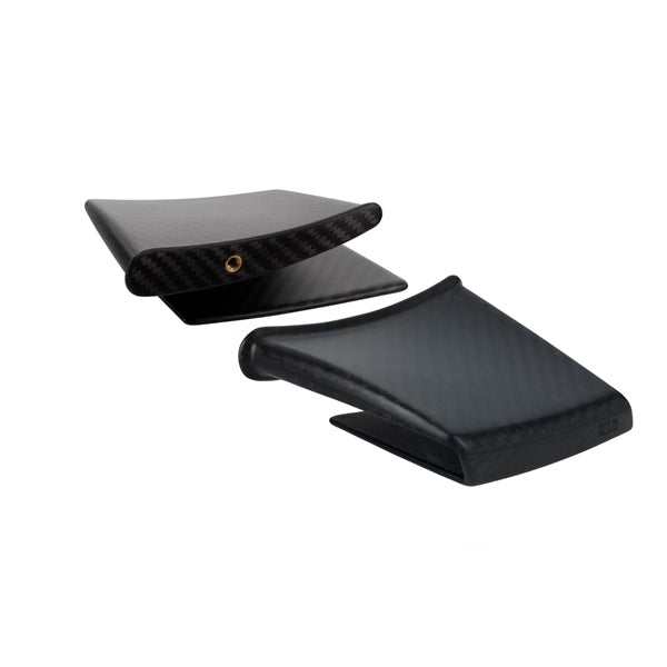 Ailerons Aero en Carbone Noir Mat