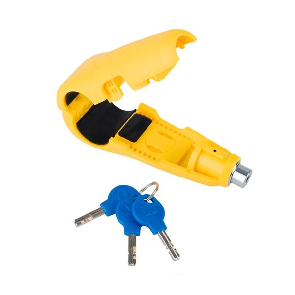 Cadenas pour Levier avec Alarme Jaune