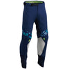 Pantalon de Motocross Aloha bleu foncé, de face 