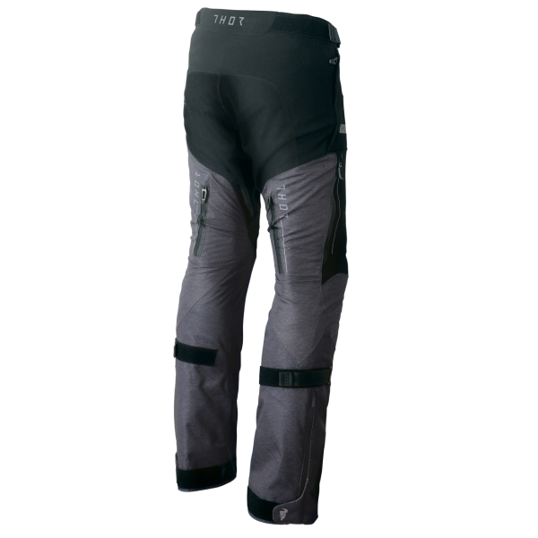 Pantalon de Motocross Range noir gris, arrière