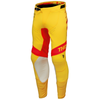 Pantalon de Motocross Prime Analog  jaune rouge,  en face