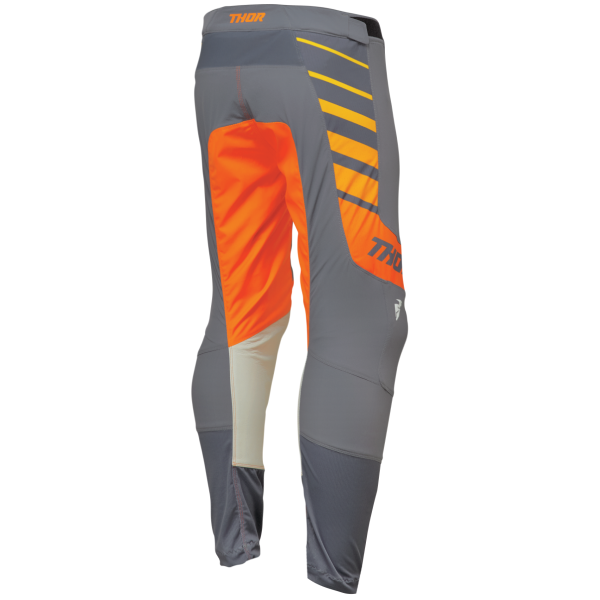 Pantalon de Motocross Prime Analog gris orange, arrière