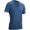 T-Shirt Core Bleu Foncé de face