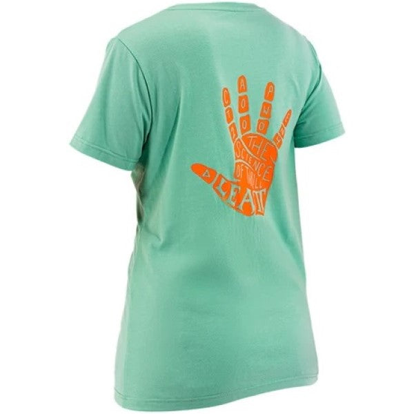 T-Shirt Core Femme Leatt Vert de dos