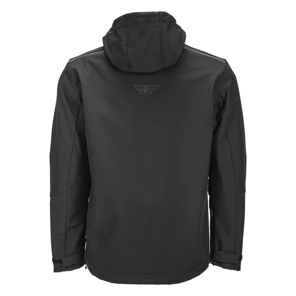 Manteau Carbyne Fly Racing Noir Dos