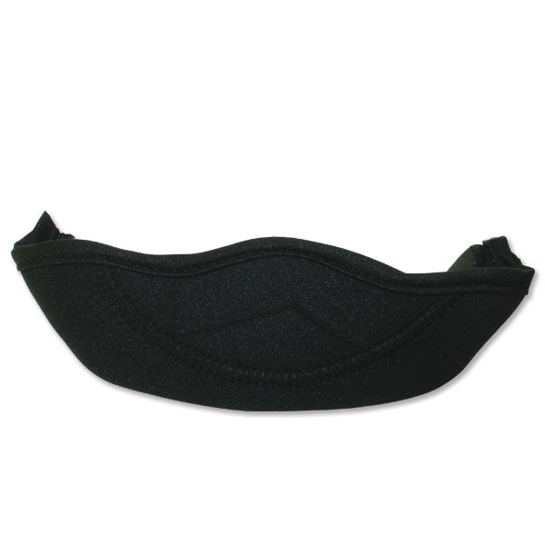 Déflecteur d'Haleine pour Casque Flux 4.1 Noir de face