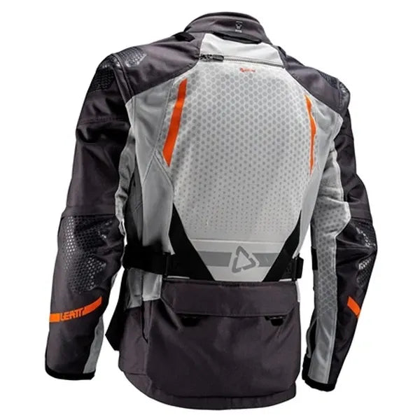 Manteau de Moto ADV Flowtour 5.5 Gris, de dos