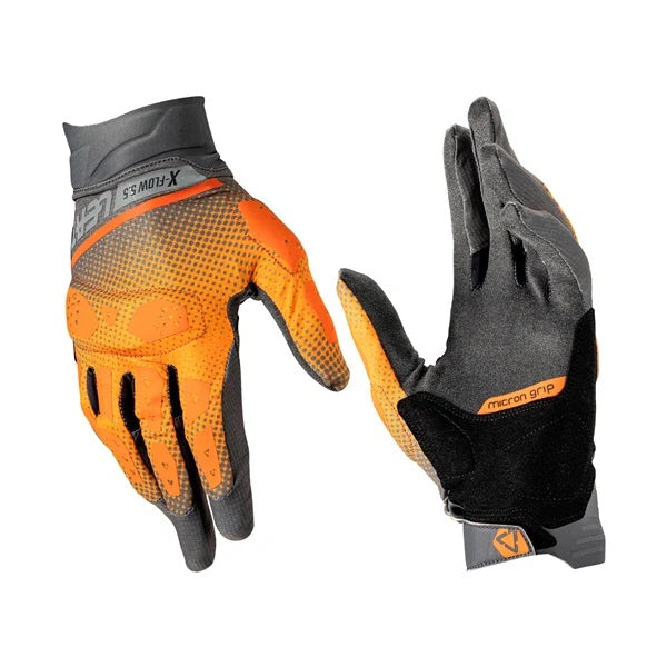 Gants de Moto ADV X-Flow 5.5 Court Orange