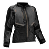 Manteau de Moto ADV Flowtour 5.5 Femme Noir, de face