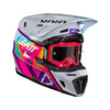 Casque de Motocross 8.5 V26 Lunette Incluse Rose/Gris, côté droit