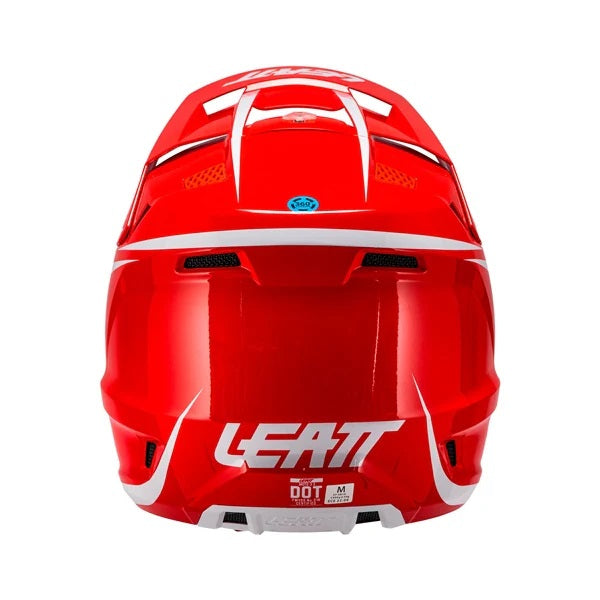 Casque de Motocross 3.5 V26 Lunette Incluse Rouge, Dos