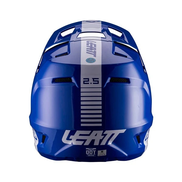 Casque de Motocross 2.5 V26 Lunette Incluse Bleu, Dos