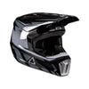 Casque de Motocross 2.5 V26 Lunette Incluse Gris, côté gauche