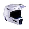 Casque de Motocross 2.5 V26 Lunette Incluse Blanc, côté droit