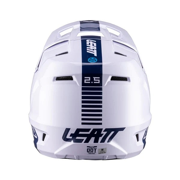 Casque de Motocross 2.5 V26 Lunette Incluse Blanc, Dos