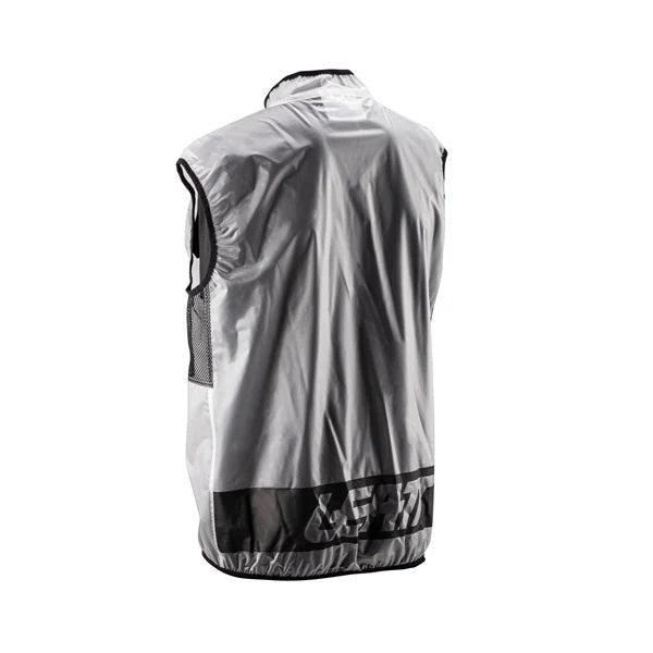 Veste de Motocross Racecover Enduro Gris, Dos