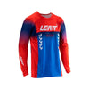 Chandail de Motocross MX 5.5  Bleu/Rouge, de face