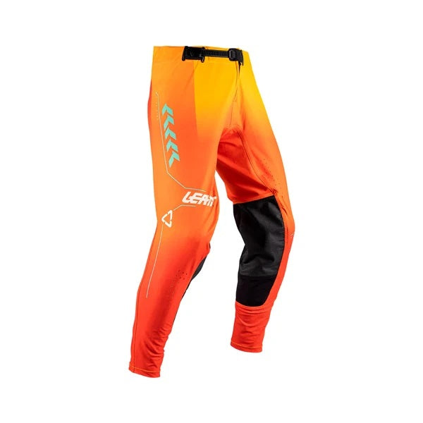 Pantalon de Motocross 5.5 I.K.S - V26 Orange, de face