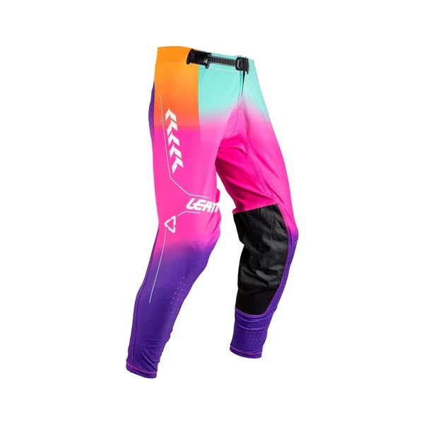 Pantalon de Motocross 5.5 I.K.S - V26 Rose, de face