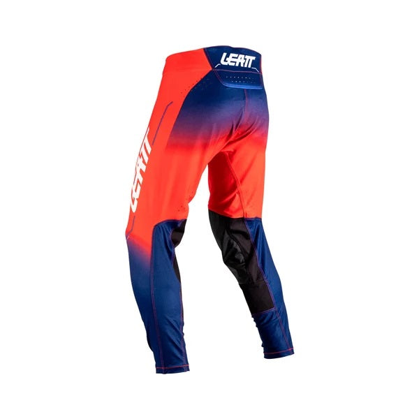 Pantalon de Motocross 5.5 I.K.S - V26 Bleu/Rouge, Dos