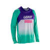 Chandail de Motocross MX 4.5 Lite - V26 Mauve/Bleu, de face