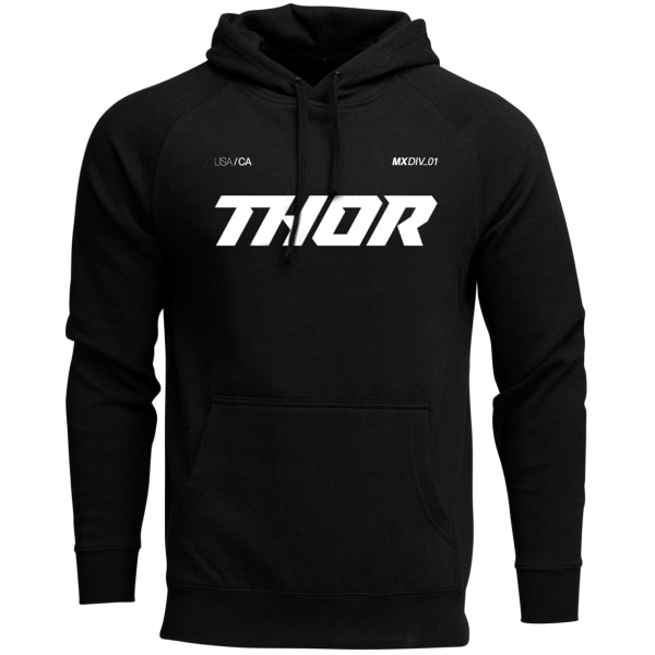 Coton Ouaté Brave Thor noir, de face