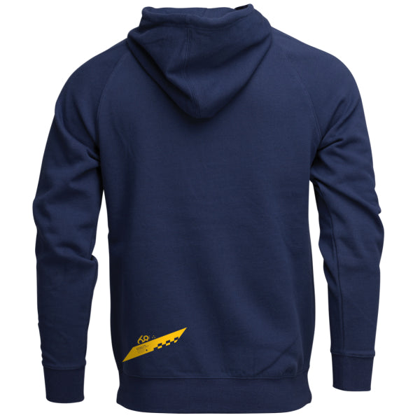 Coton Ouaté Brave Thor bleu, de dos