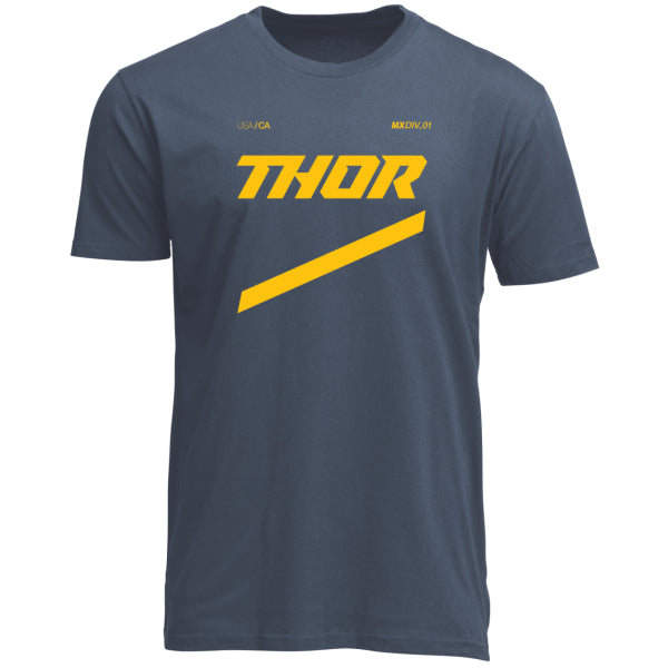 T-Shirt Brave Thor bleu, de face