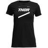 T-Shirt Brave Femme Thor noir, de face