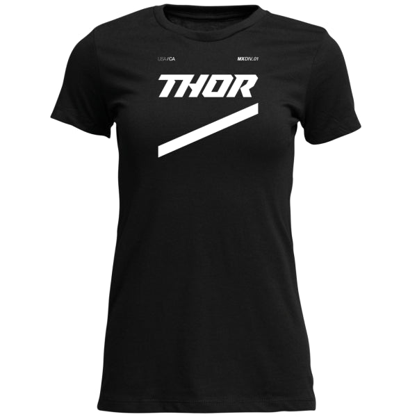 T-Shirt Brave Femme Thor noir, de face