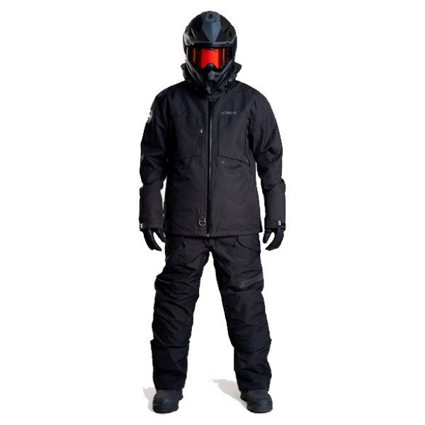 Manteau de Motoneige Venture SAFE/Noir/de face/Jethwear