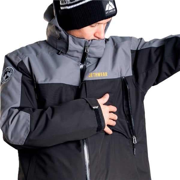 Manteau de Motoneige Venture SAFE/gris/de face/Jethwear