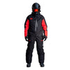Ensemble de Motoneige Theone V2/Jethwear/Noir/rouge, de face