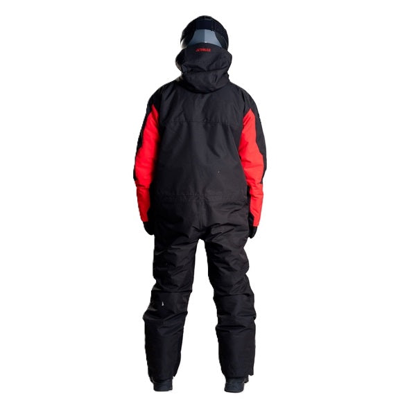 Ensemble de Motoneige Theone V2/Jethwear/Noir/rouge, de dos