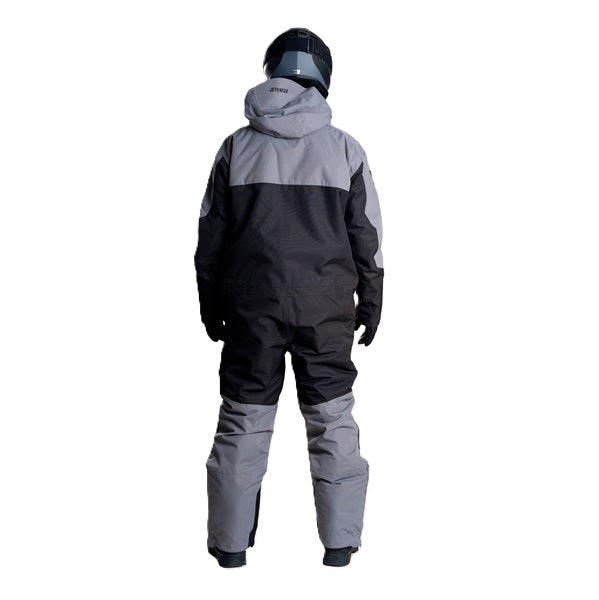 Ensemble de Motoneige Theone V2/Jethwear/Noir/gris, de dos
