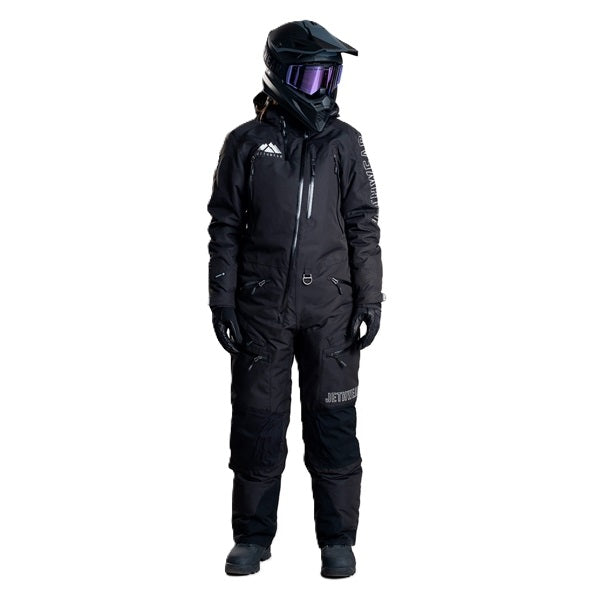Ensemble de Motoneige The One V2 Femme/Jethwear/noir, de face