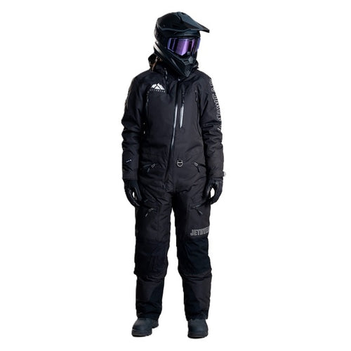 Ensemble de Motoneige The One V2 Femme/Jethwear/noir, de face